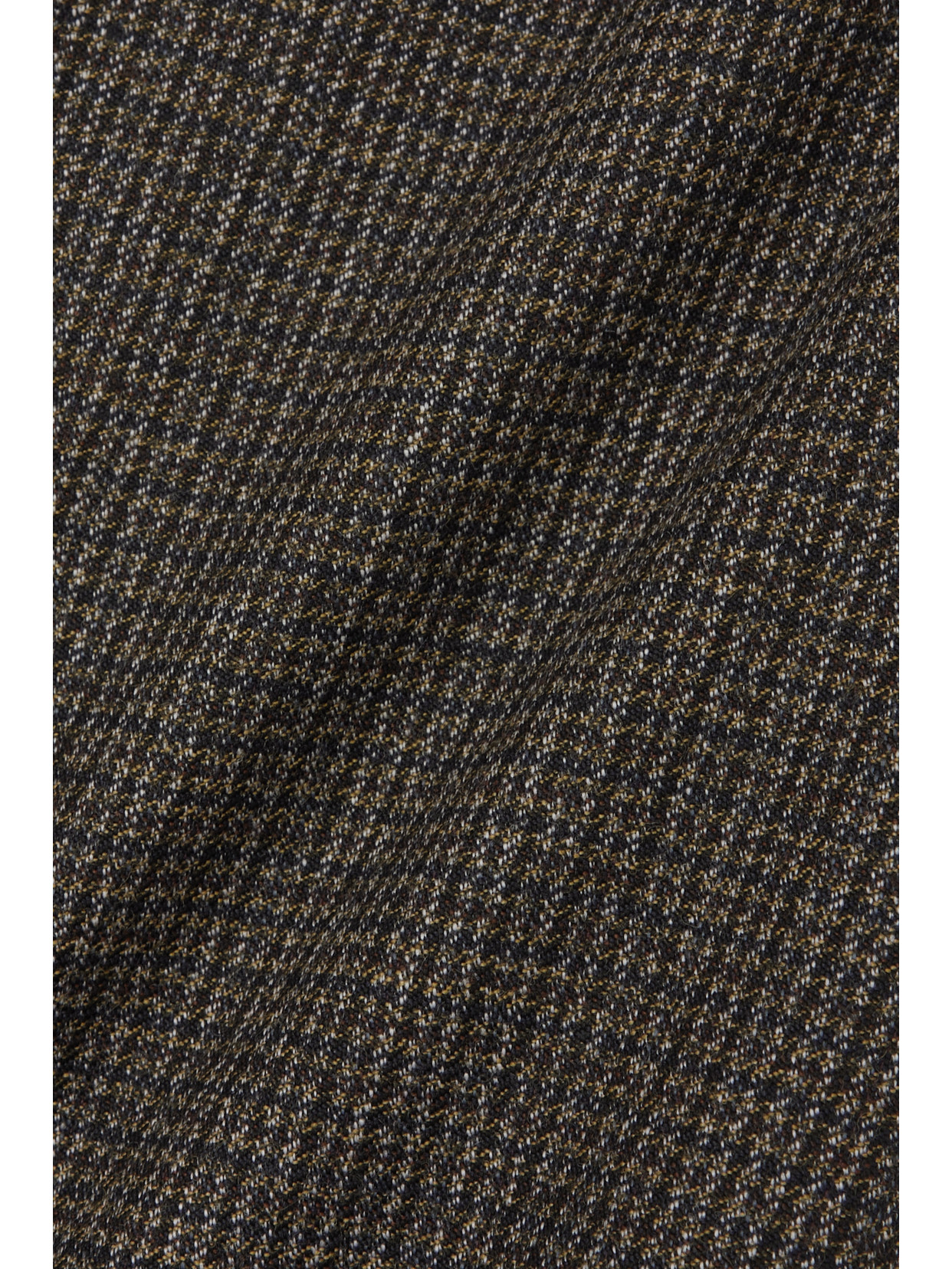 Shop Bottega Veneta Satin And Houndstooth Wool-tweed Vest In Brown