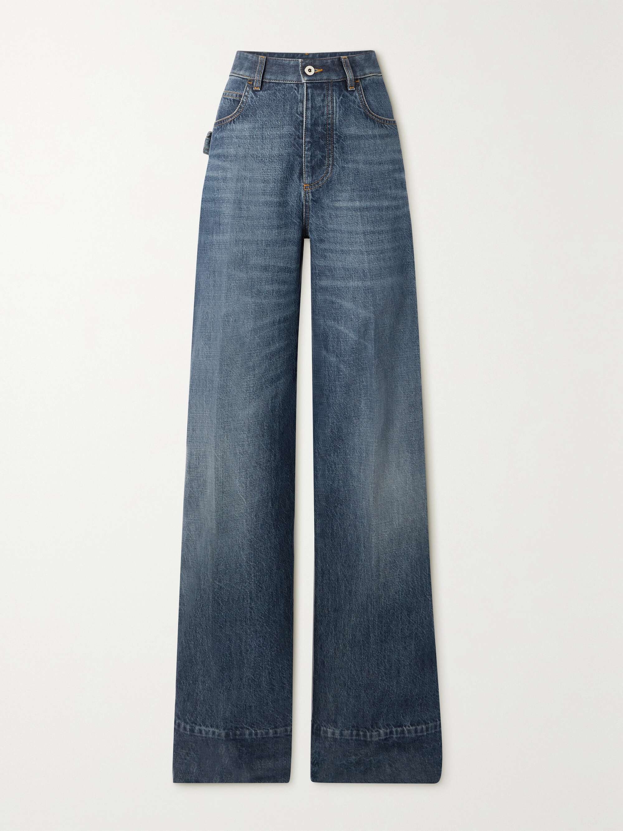 BOTTEGA VENETA High-rise straight-leg jeans | NET-A-PORTER