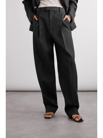 Bottega Veneta Pleated wool-twill pants