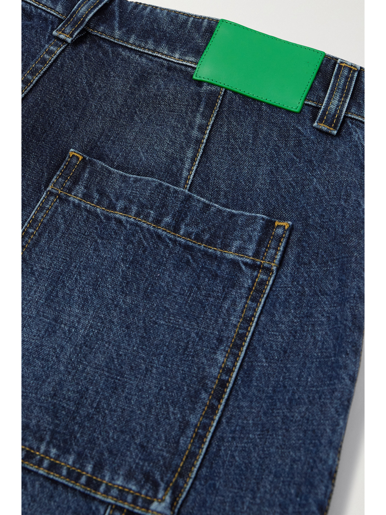 Bottega Veneta High-rise Wide-leg Jeans In Blue