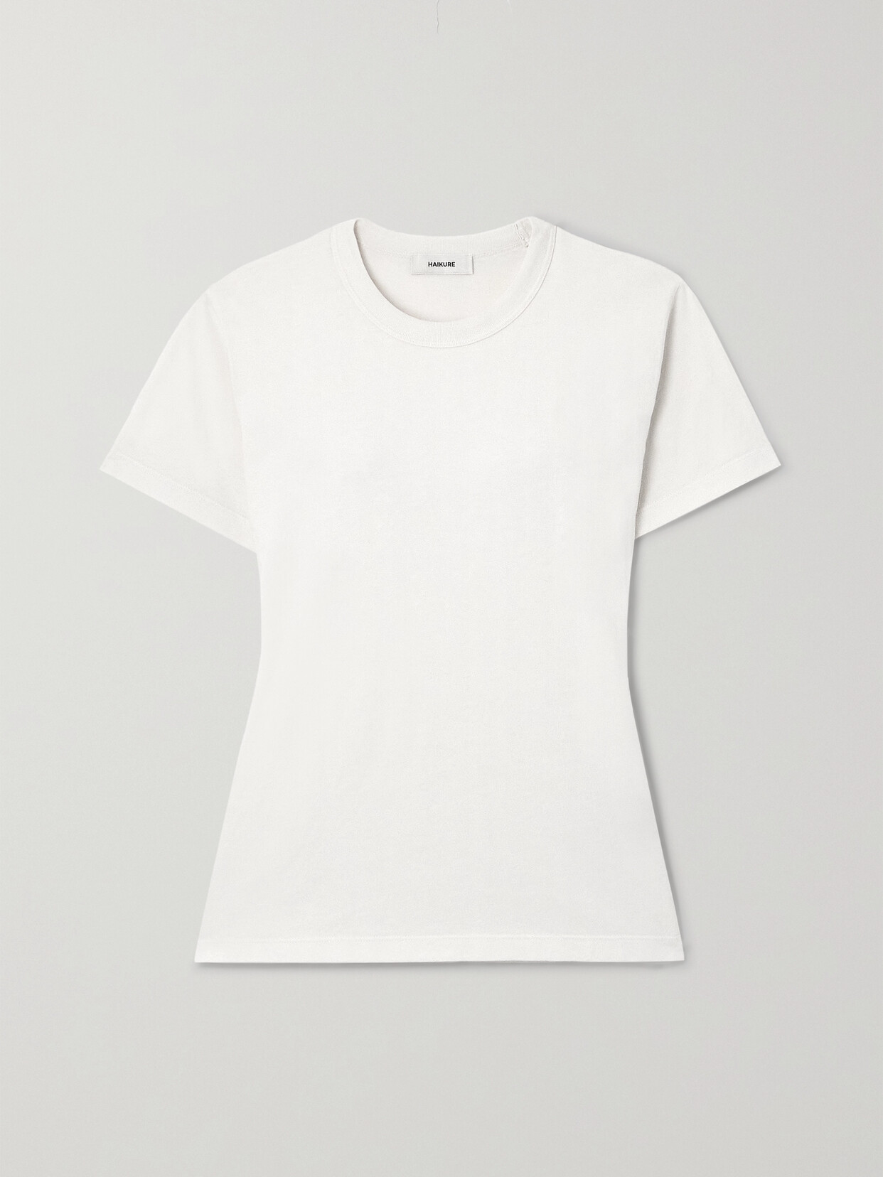 Haikure Coco Cotton-jersey T-shirt In Off-white