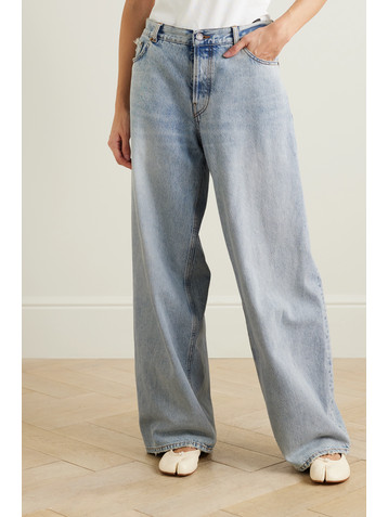 Haikure + NET SUSTAIN Bethany mid-rise wide-leg jeans