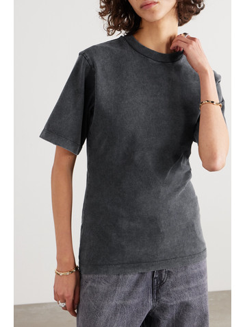 Haikure + NET SUSTAIN Kelly cotton-jersey T-shirt