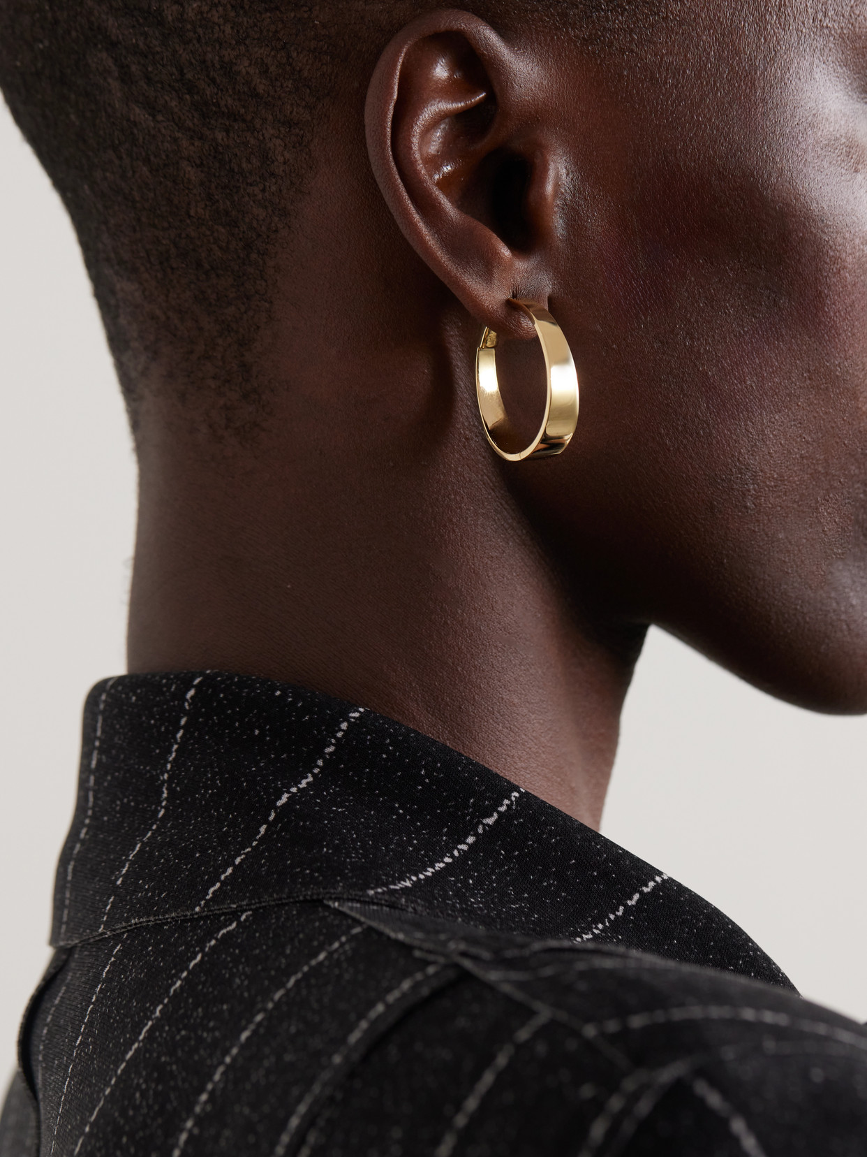 Anita Ko Large Meryl 18-karat Gold Hoop Earrings In Gold