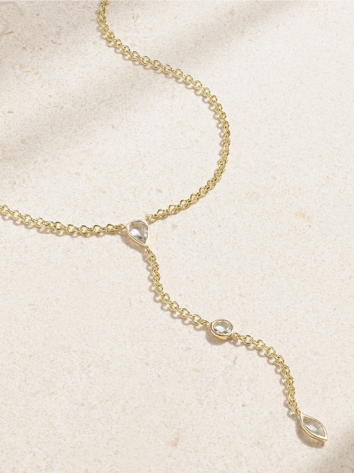 42 Suns 14-karat Gold Topaz Necklace In Gold