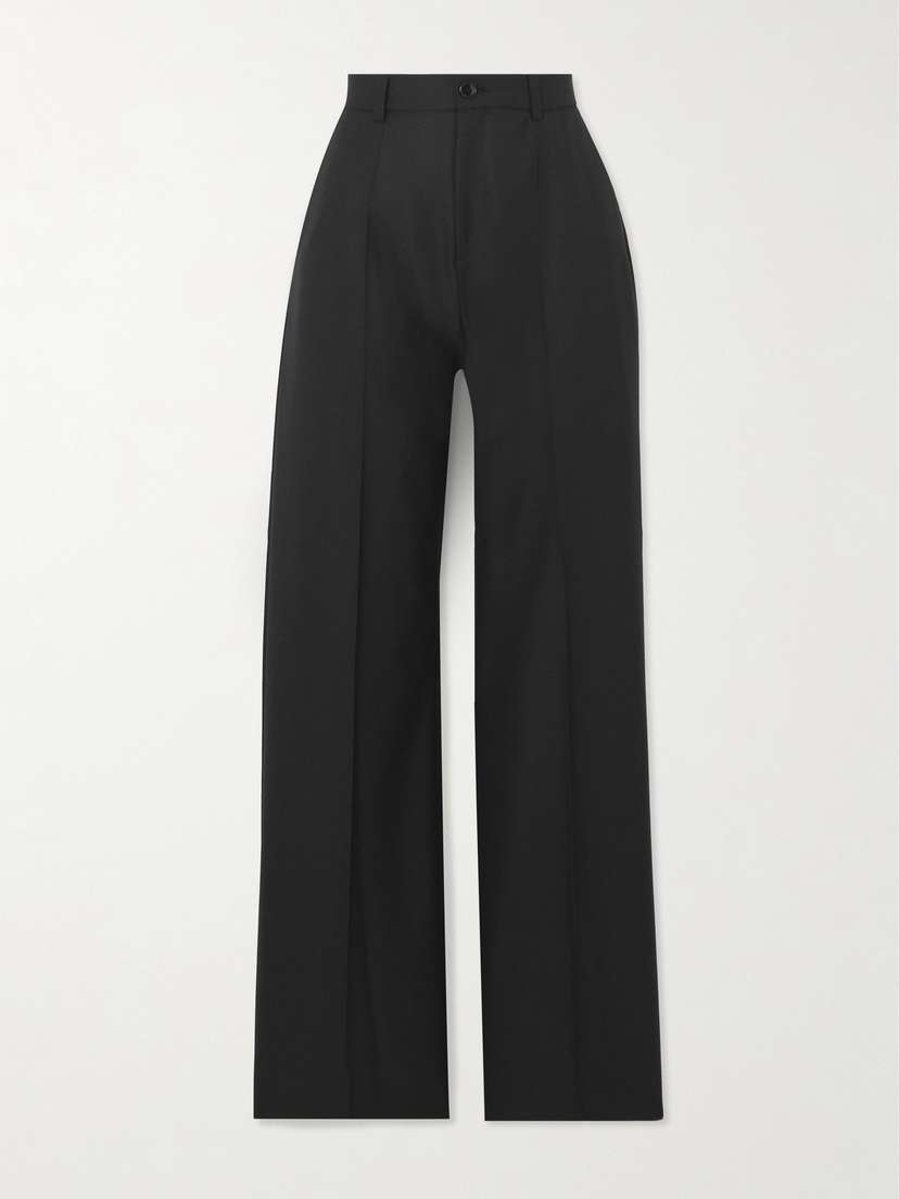 Marie Adam-Leenaerdt Wool Wide-leg Pants