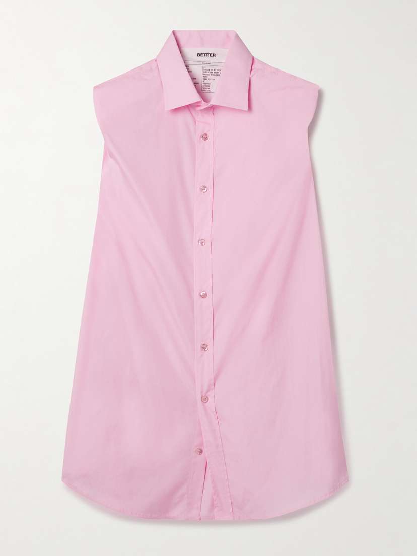 BETTTER + Net Sustain Cotton-poplin Shirt