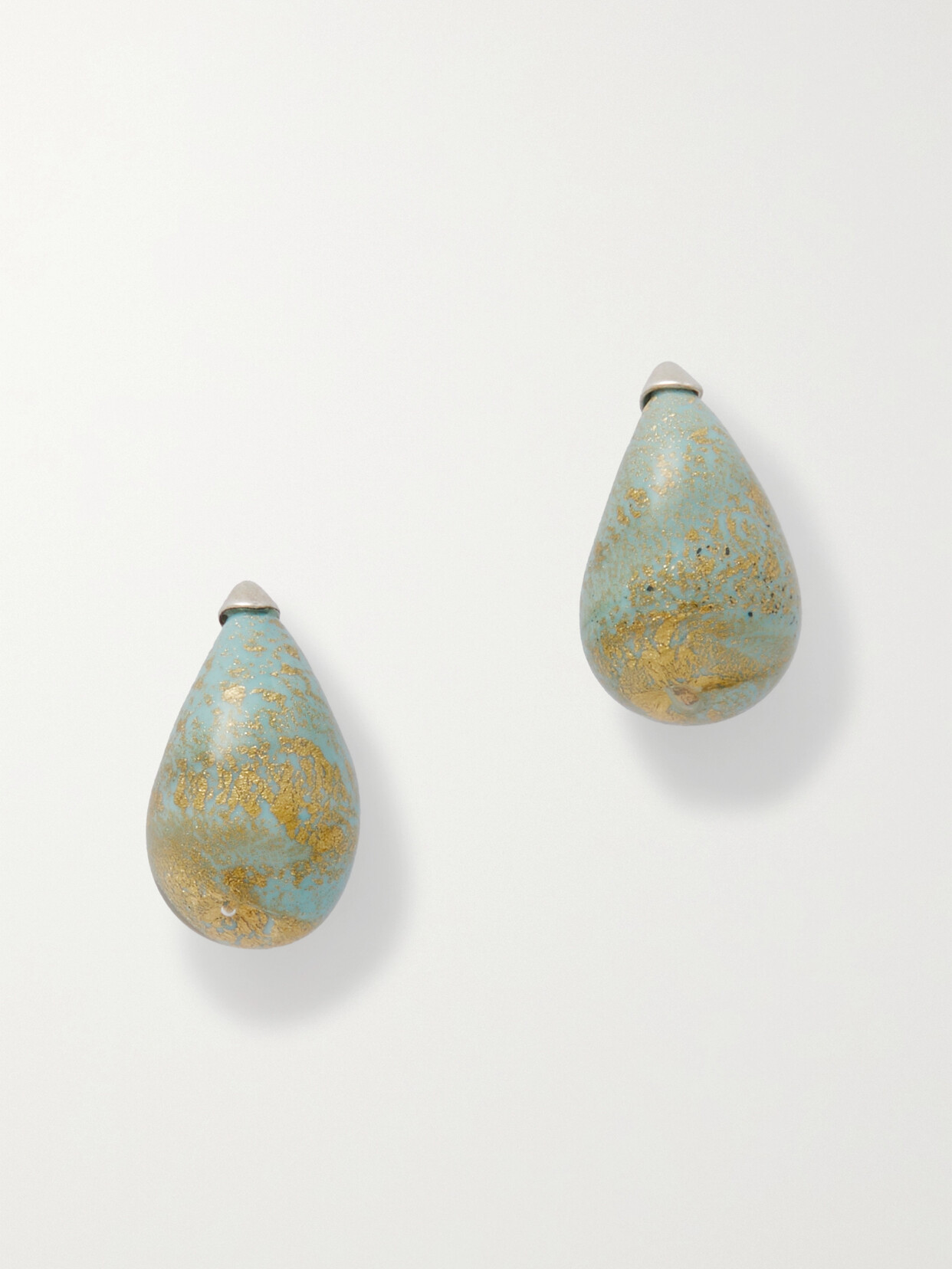 Bottega Veneta - Silver Bead Earrings - Gold