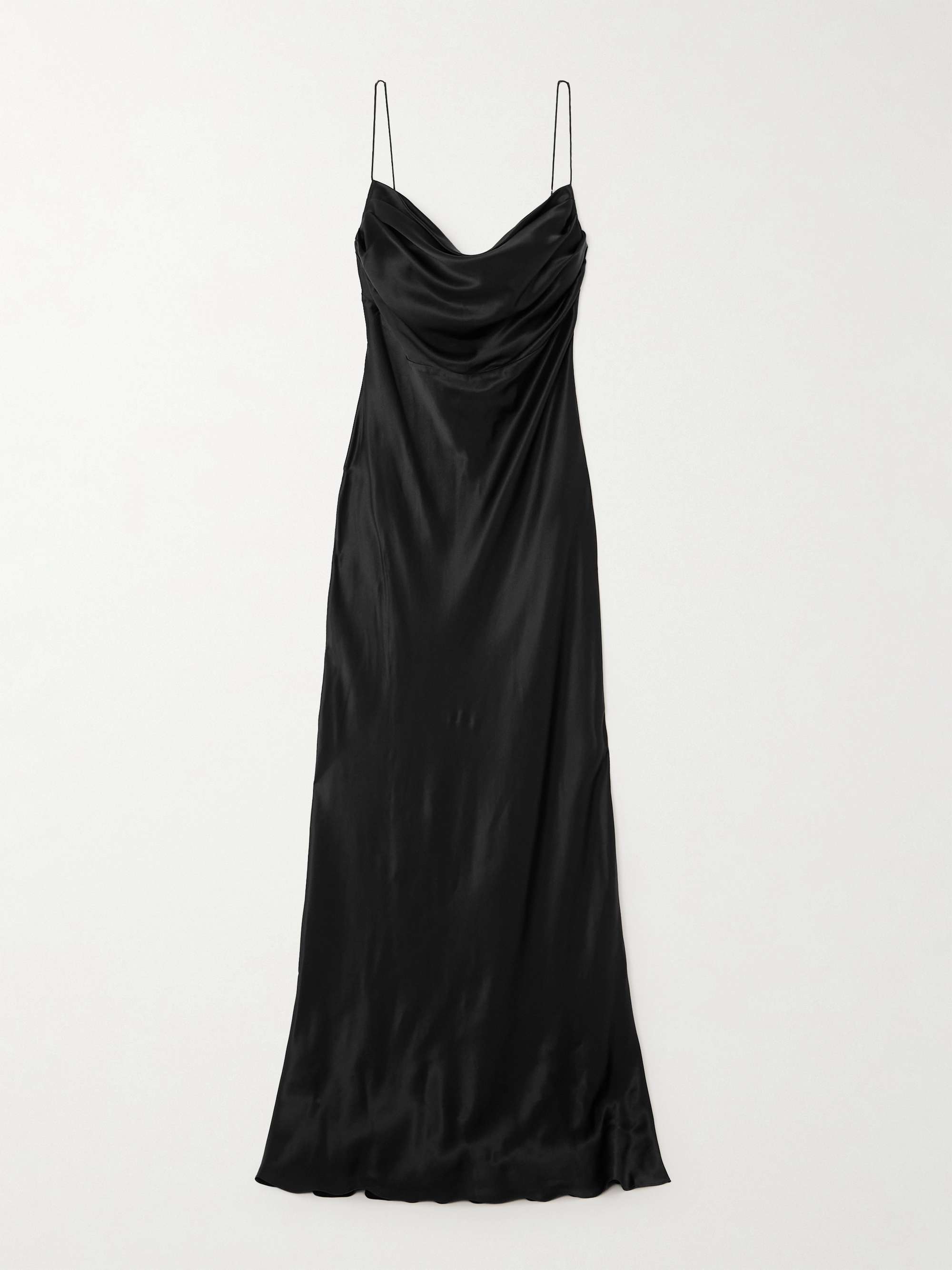 Michael lo sordo silk satin gown deals