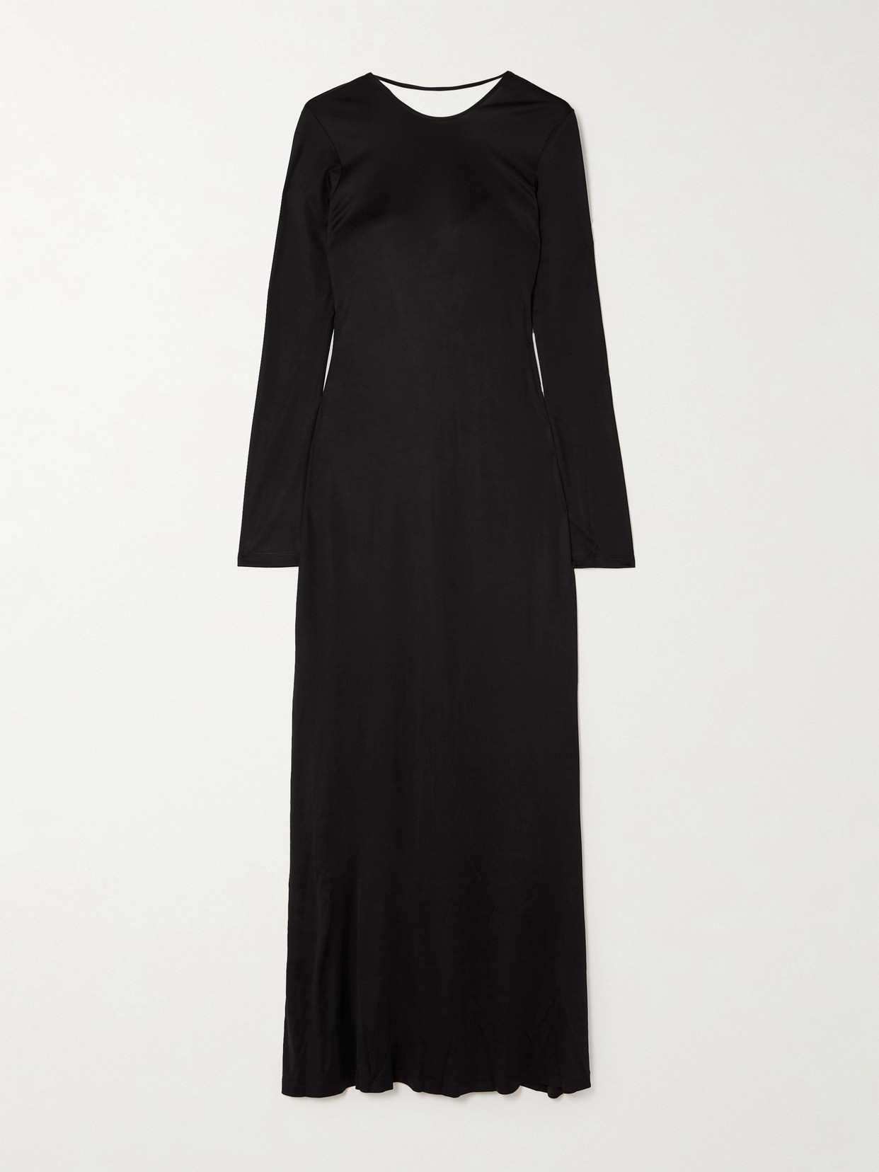 Michael Lo Sordo - Open-back Jersey Gown - Black