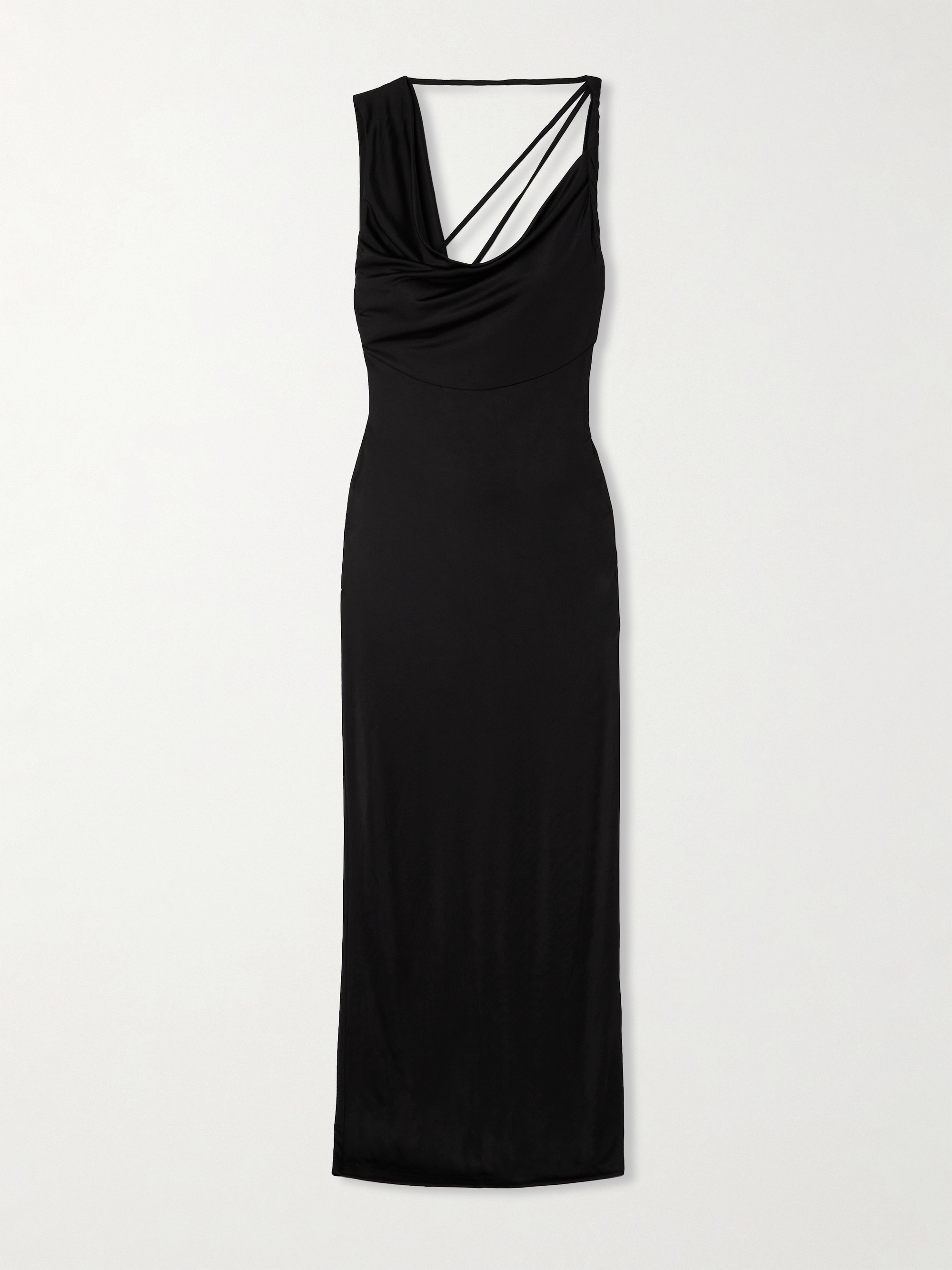 Michael Lo Sordo Twisted draped jersey gown thumbnail