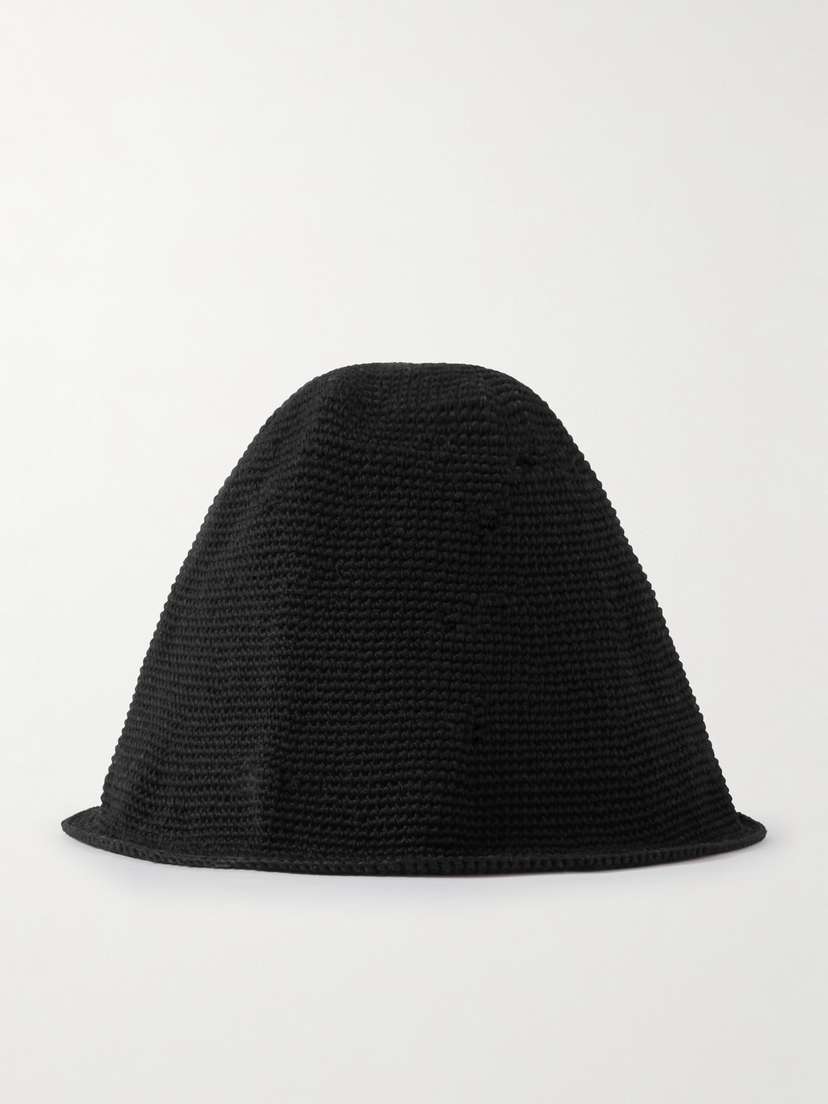 The Row Carrol Knitted Cotton Bucket Hat