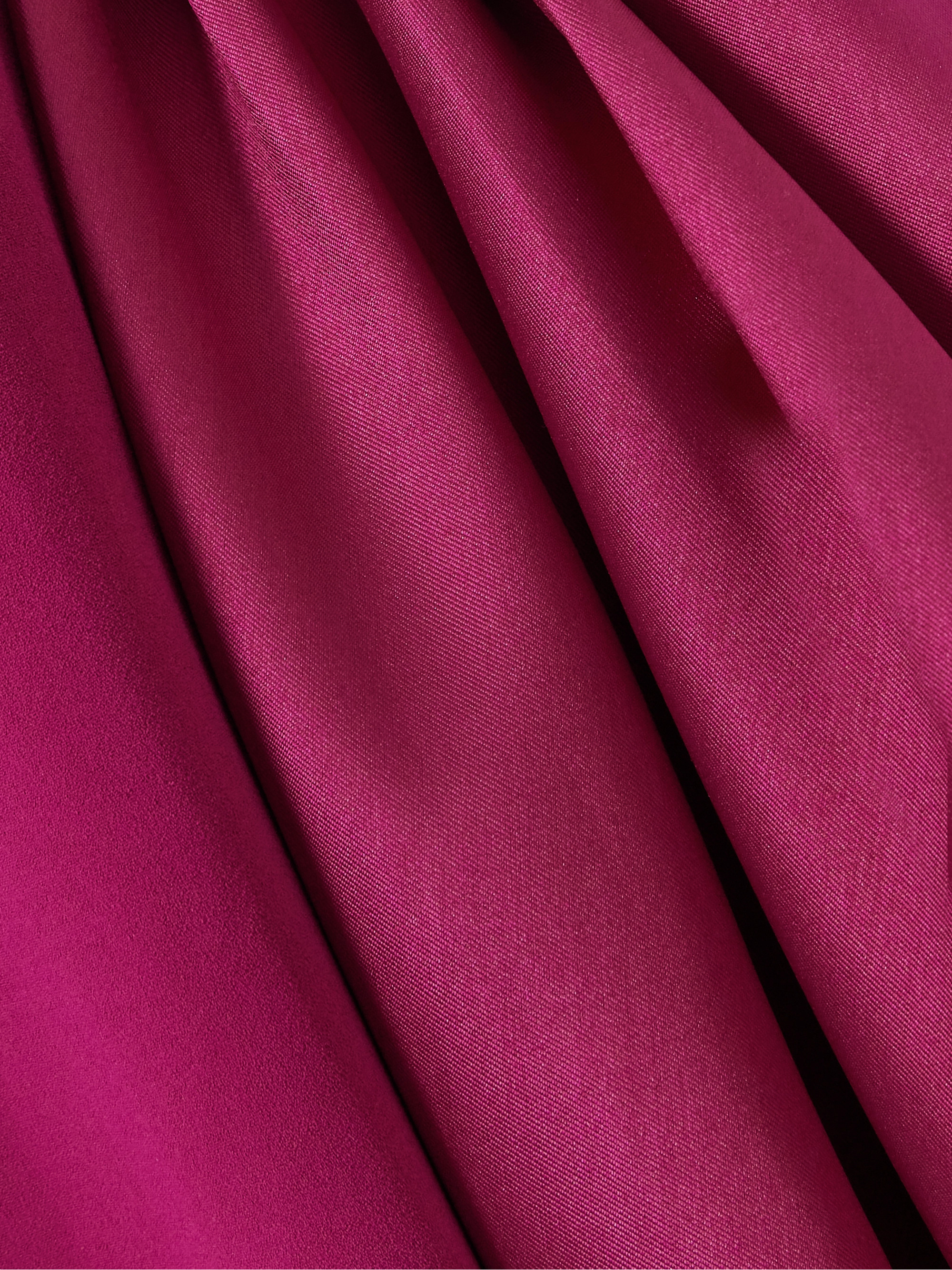 Solace London Jodi strapless crepe and satin-twill gown thumbnail