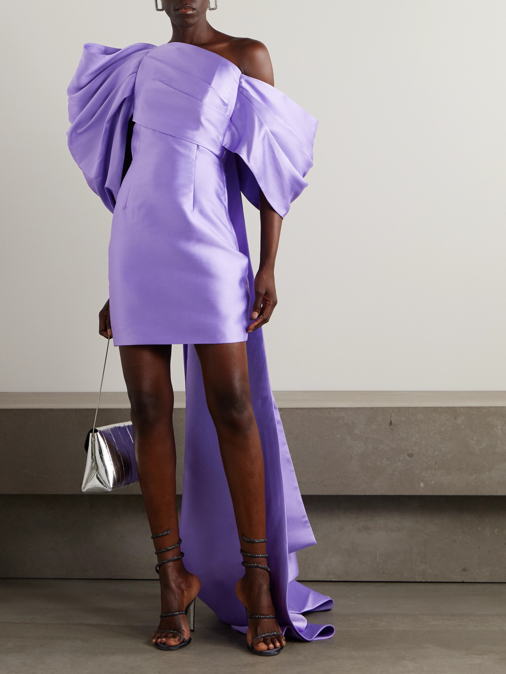 ula off-shoulder mini dress Solace London, Ula Mini Dress Wedding Dress Save 63%