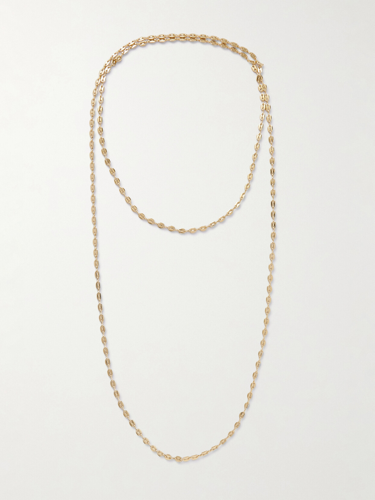 Jennifer Fisher Mariner 60&quot; Medium Gold-plated Necklace