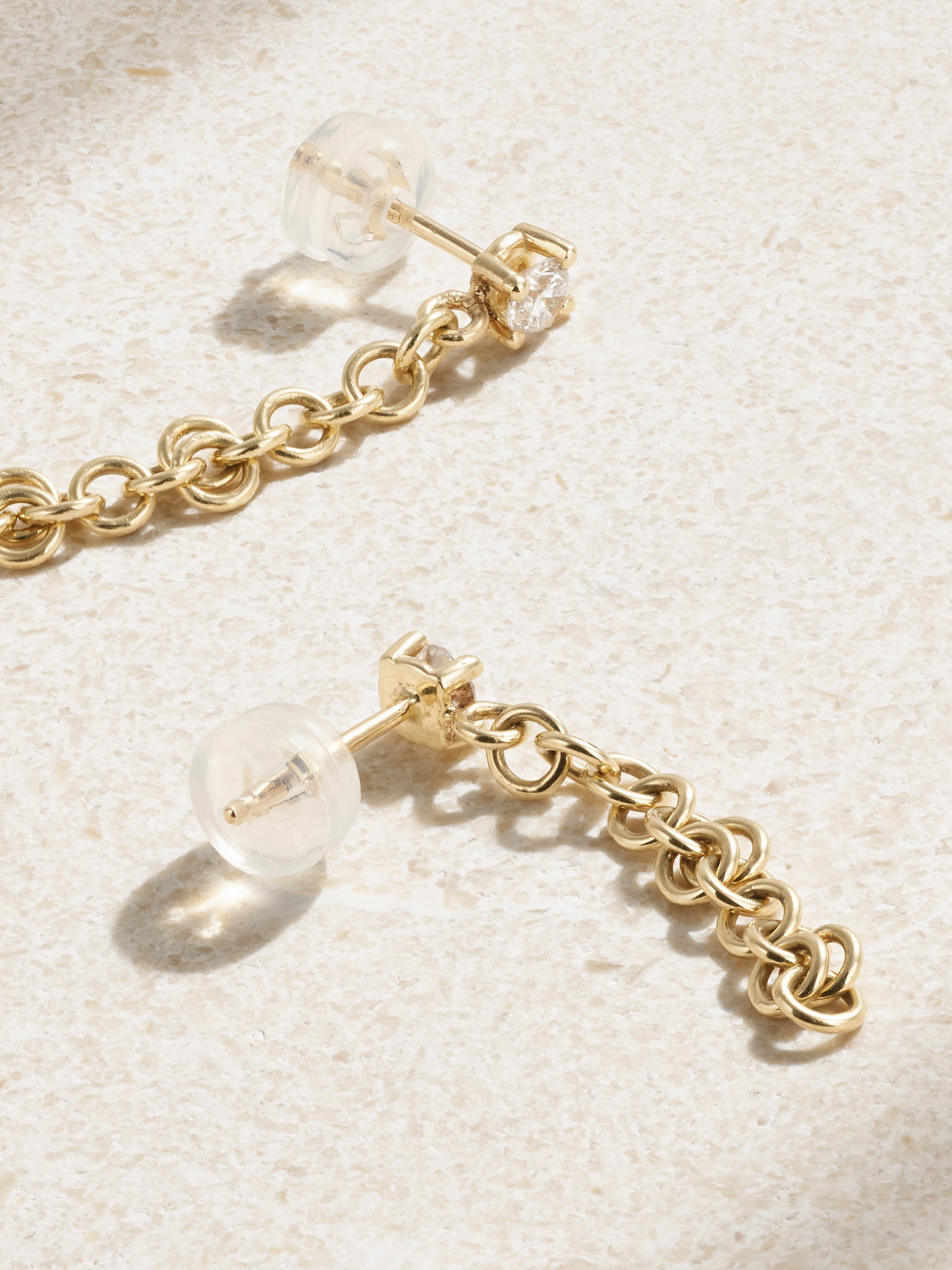 Spinelli Kilcollin Anaka 14-karat Gold Diamond Earrings In Gold