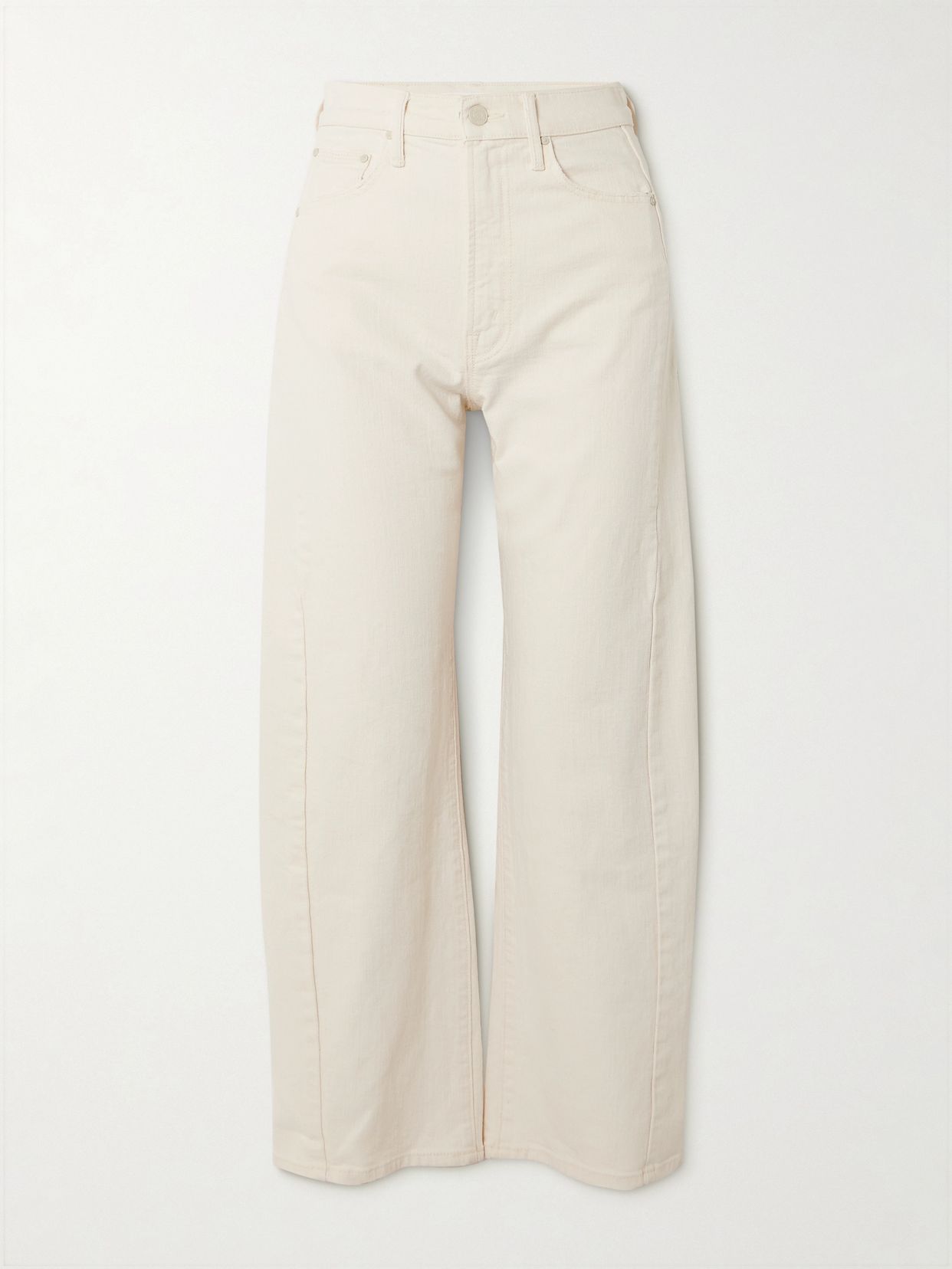NET SUSTAIN The Half Pipe Ankle high-rise tapered jeans