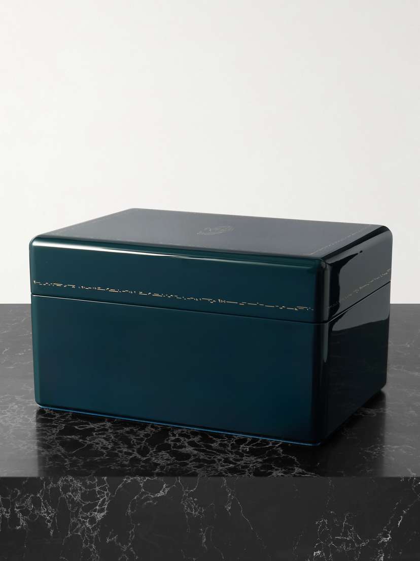 Trove Trunk Lacquered Wood Jewelry Box