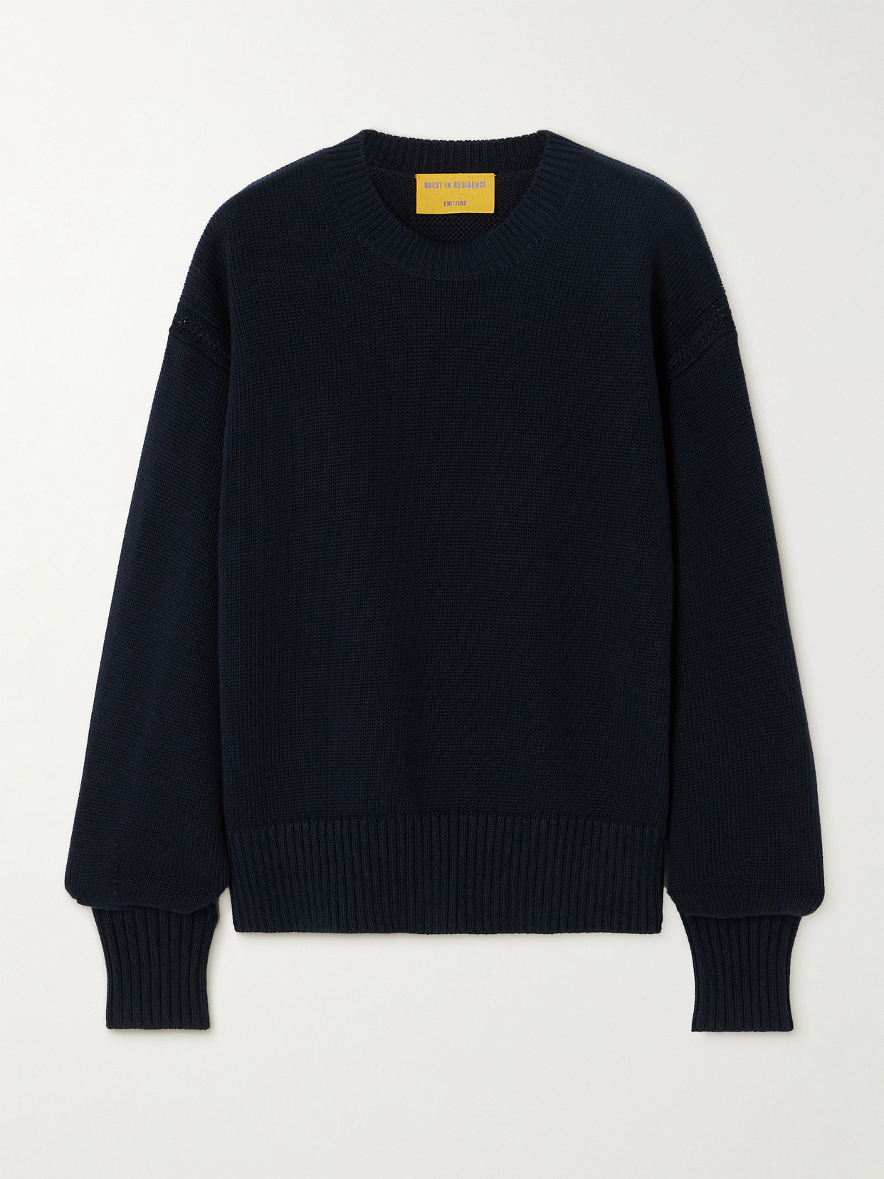 Guest In Residence Breezy Cotton Jumper In Blue