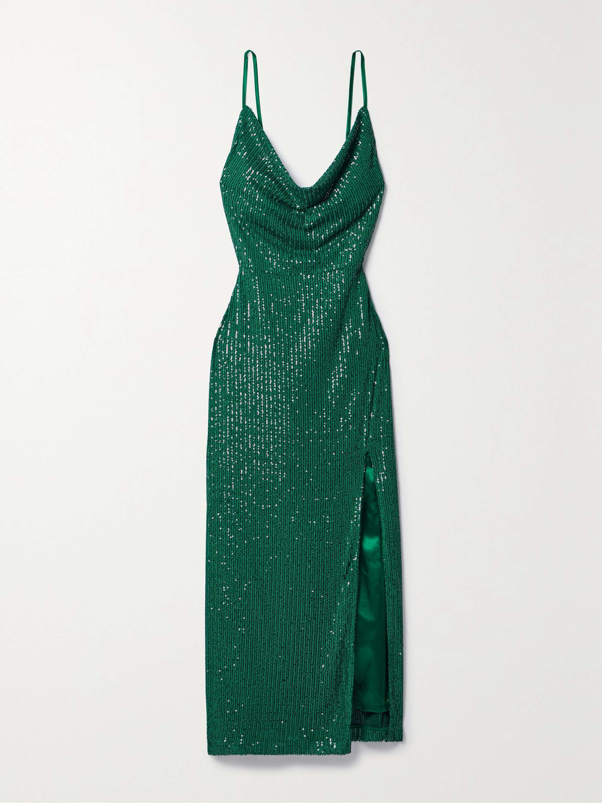 IN THE MOOD FOR LOVE Yuna draped sequined tulle gown | NET-A-PORTER