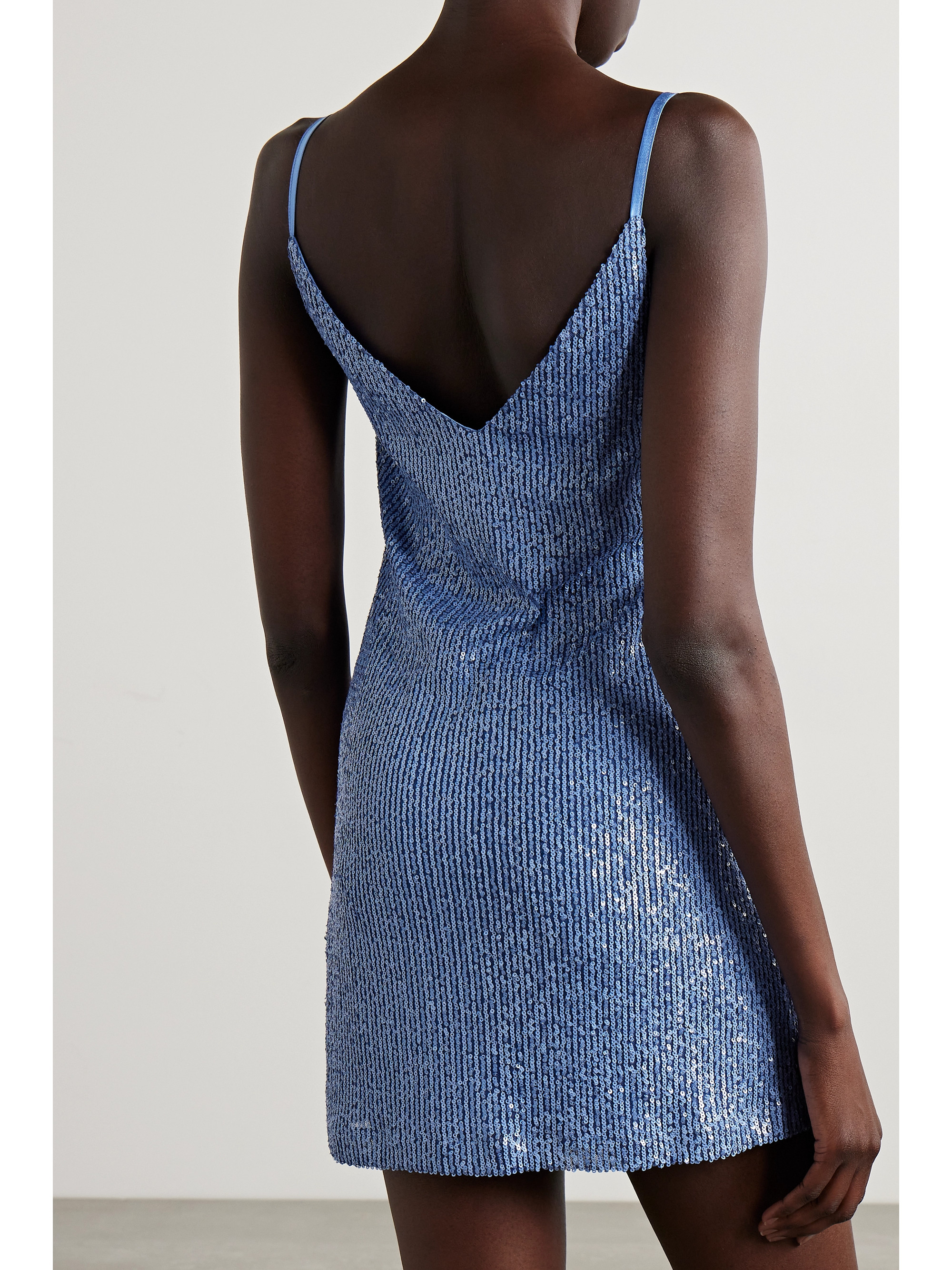 In The Mood For Love New York sequined tulle mini dress thumbnail
