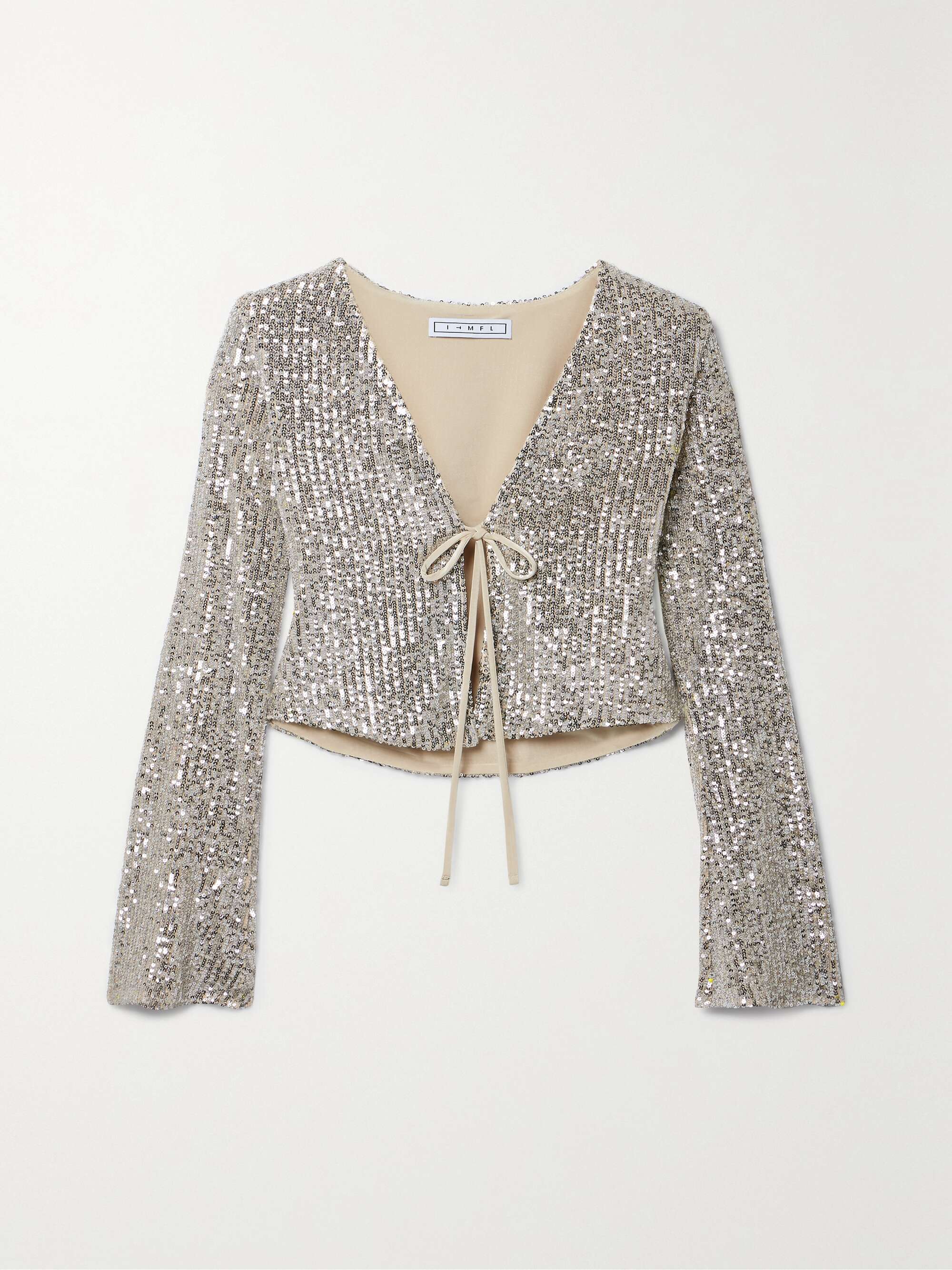 Gold-Sequin Tops for Women - Up to 70% off