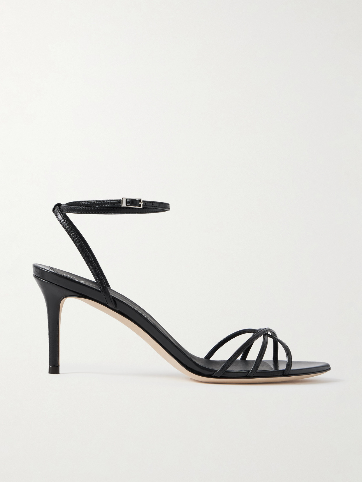 Giuseppe Zanotti Clintry Leather Sandals In Black