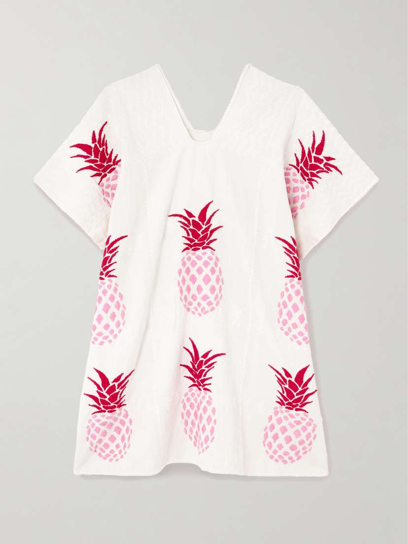 Pippa Holt + Net Sustain Embroidered Cotton Huipil