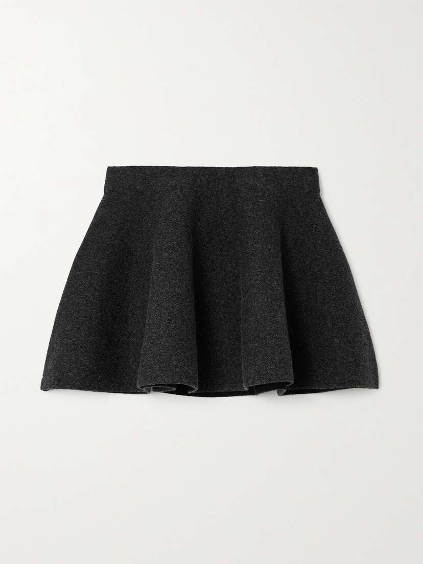 Alaïa Wool Mini Skirt