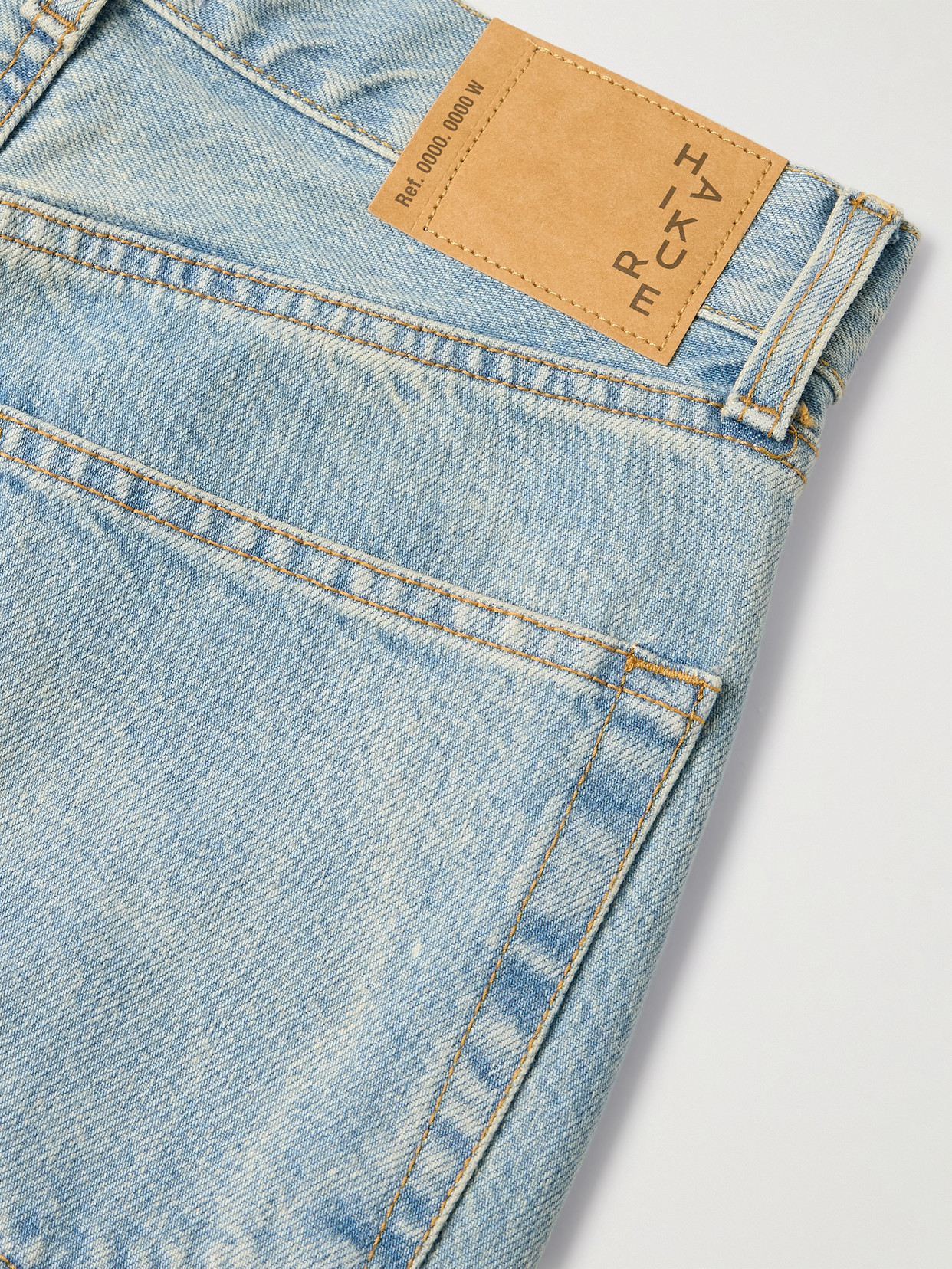 HAIKURE CLEO HIGH-RISE STRAIGHT-LEG ORGANIC JEANS