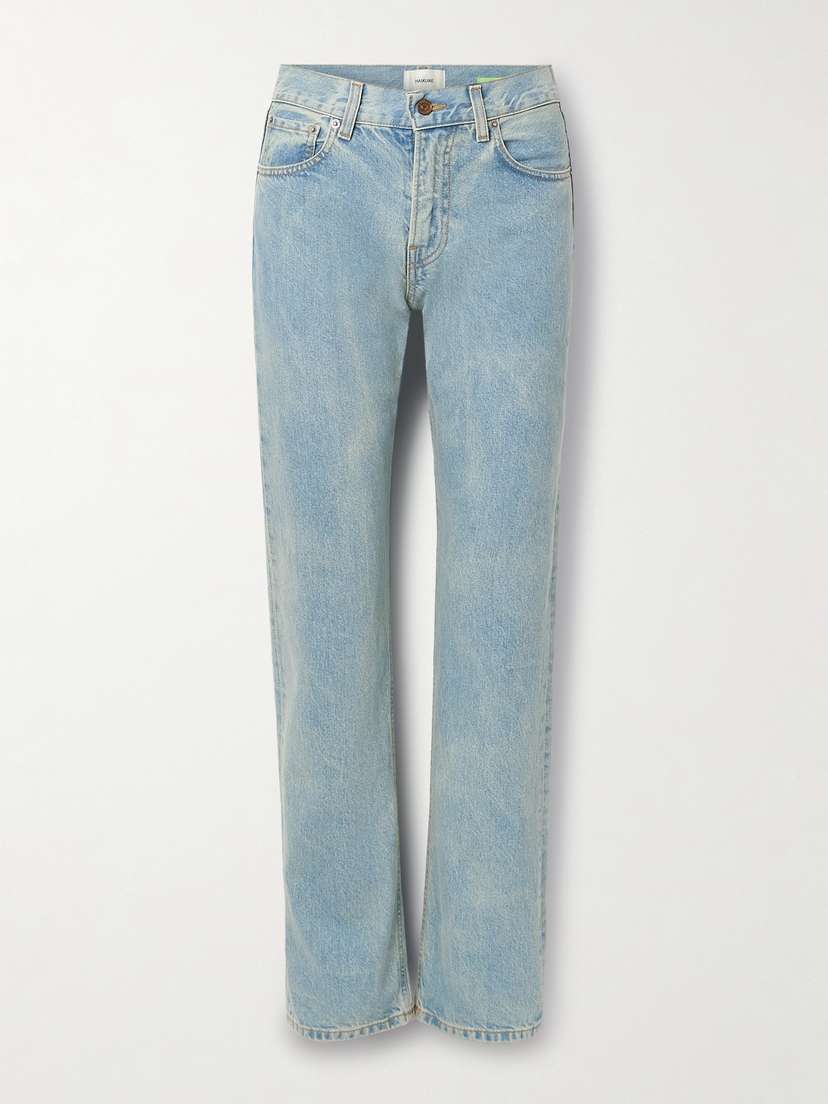 Haikure Cleo High-rise Straight-leg Organic Jeans