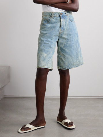 Haikure Becky organic denim shorts