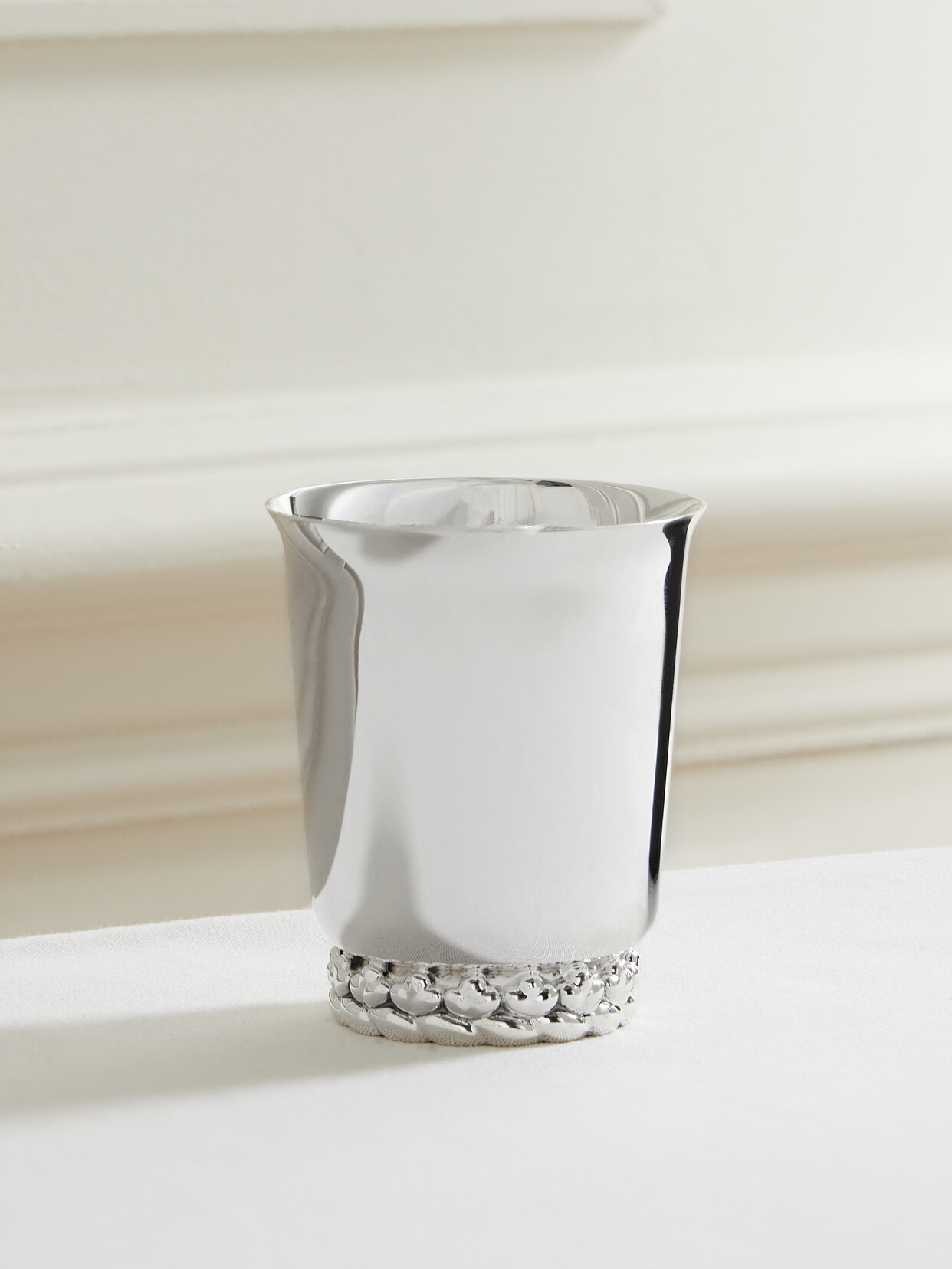 Christofle - Babylone Silver-plated Cup - One size
