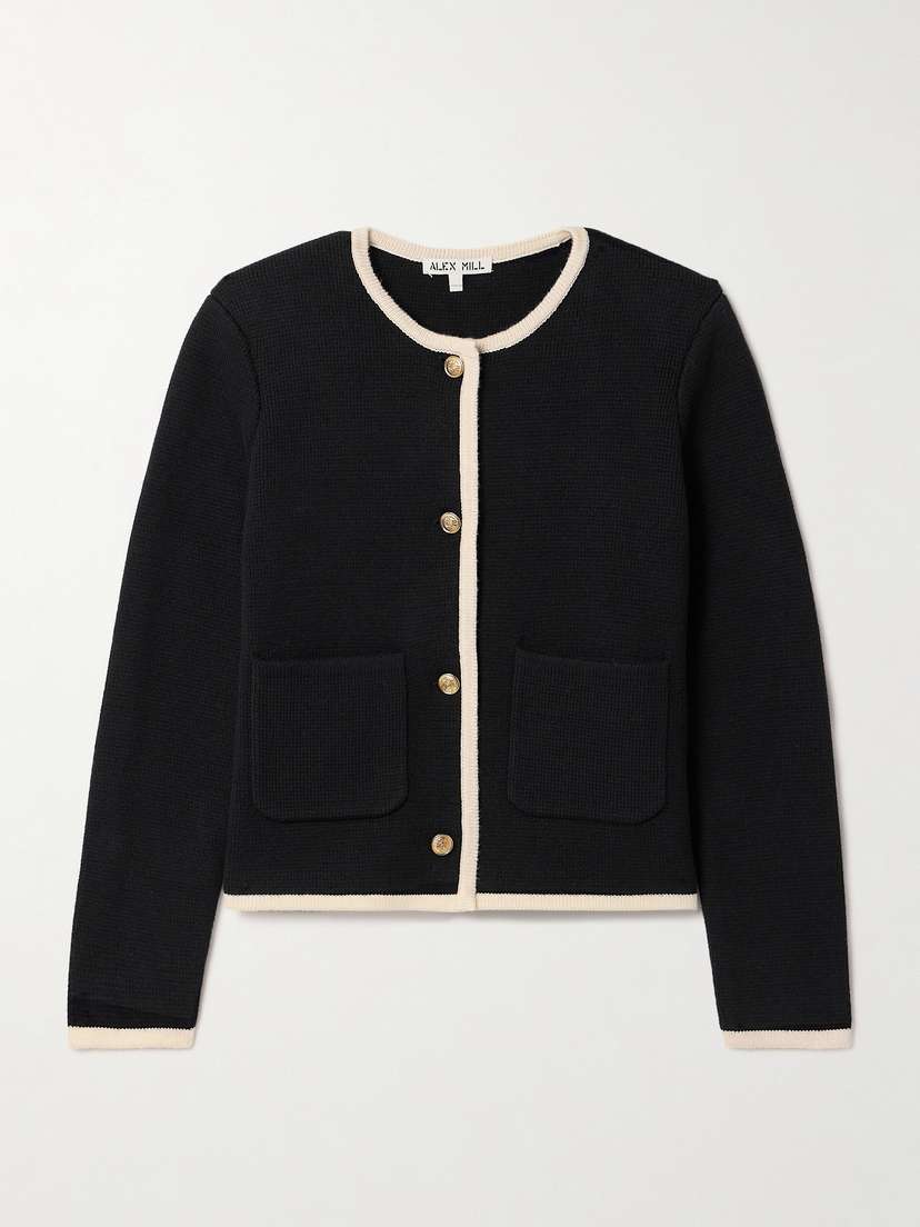 Alex Mill Paris Cotton And Cashmere-blend Jacket