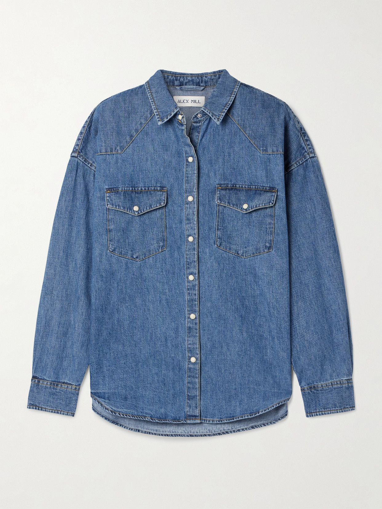 Alex Mill Denim Shirt In Blue