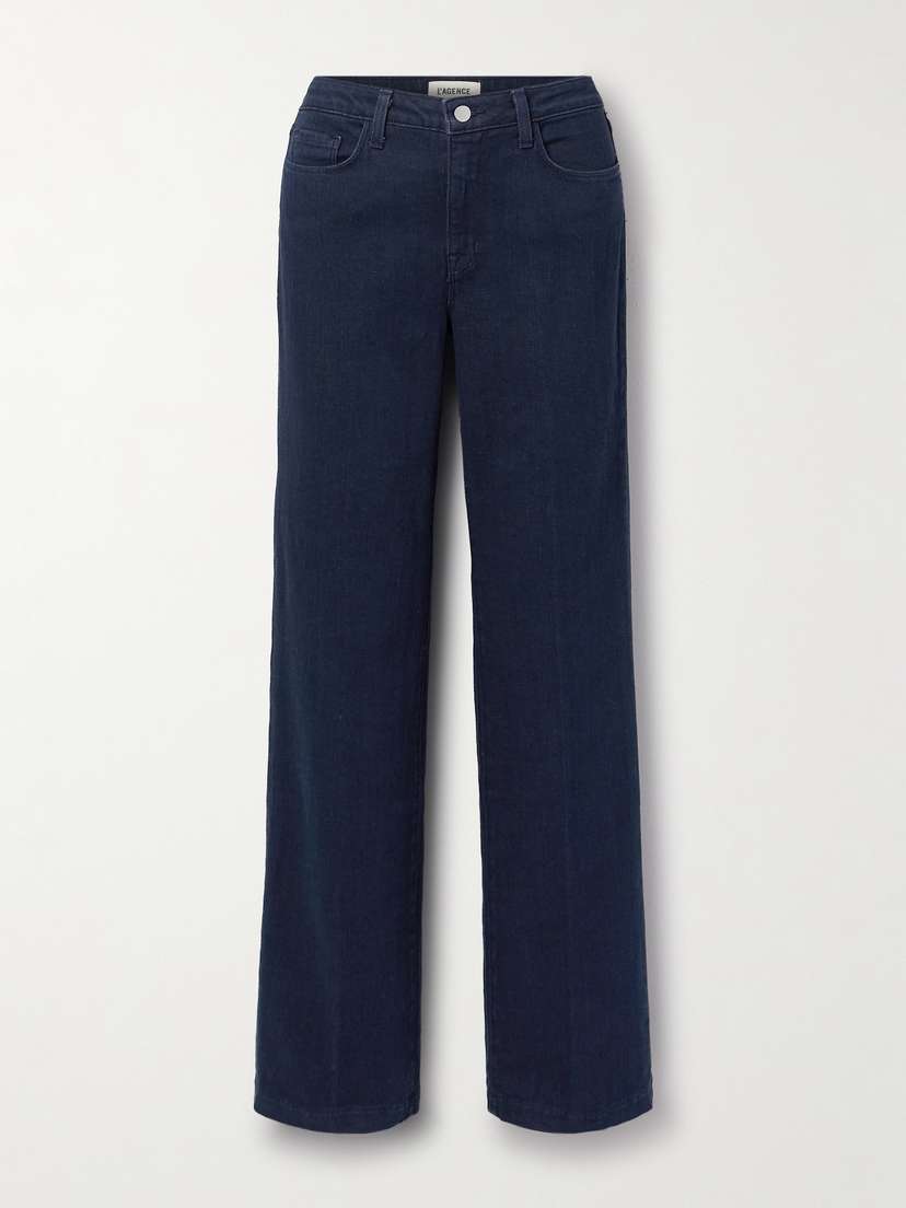L'Agence Clayton High-rise Wide-leg Jeans