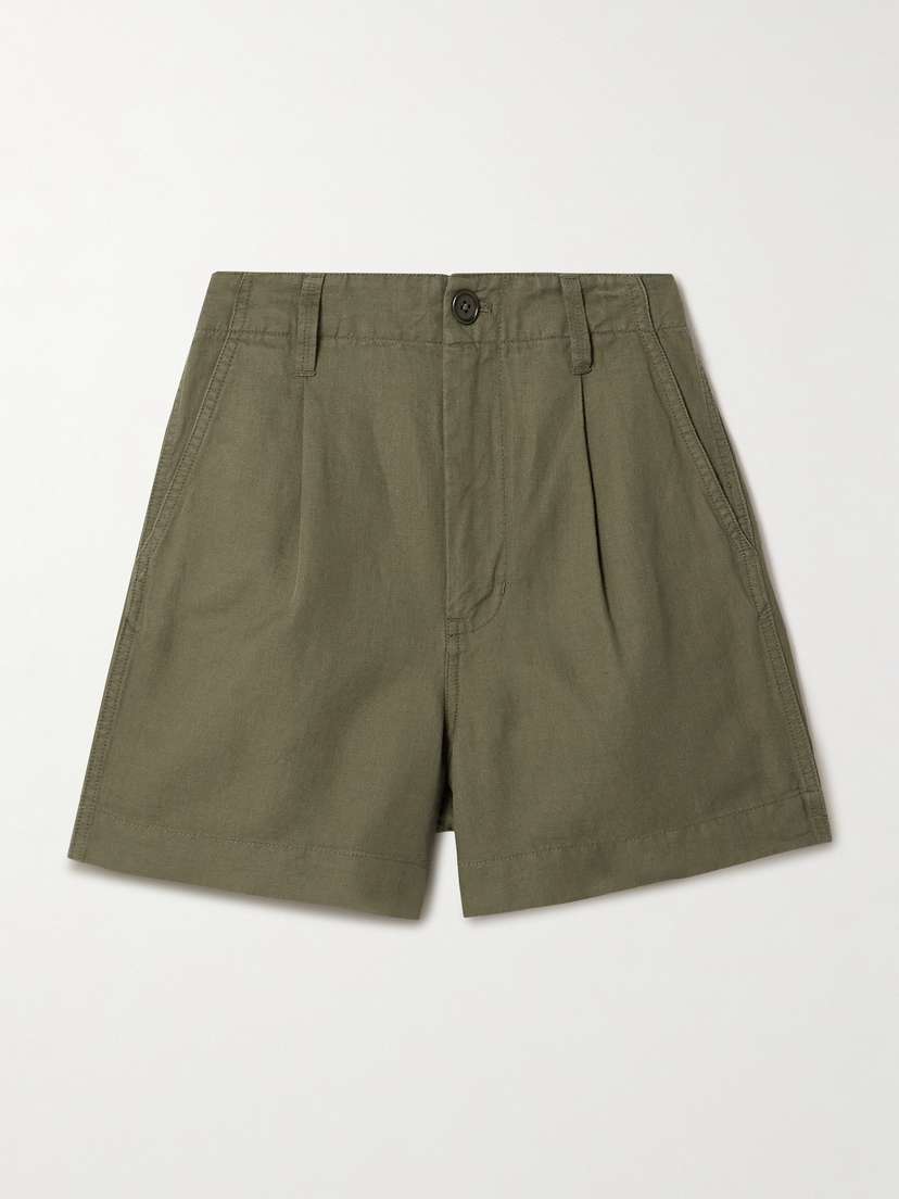 Alex Mill Pleated Twill Shorts