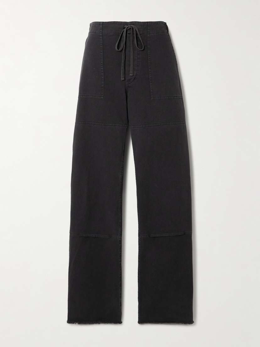 RE/DONE Paneled Denim Wide-leg Pants