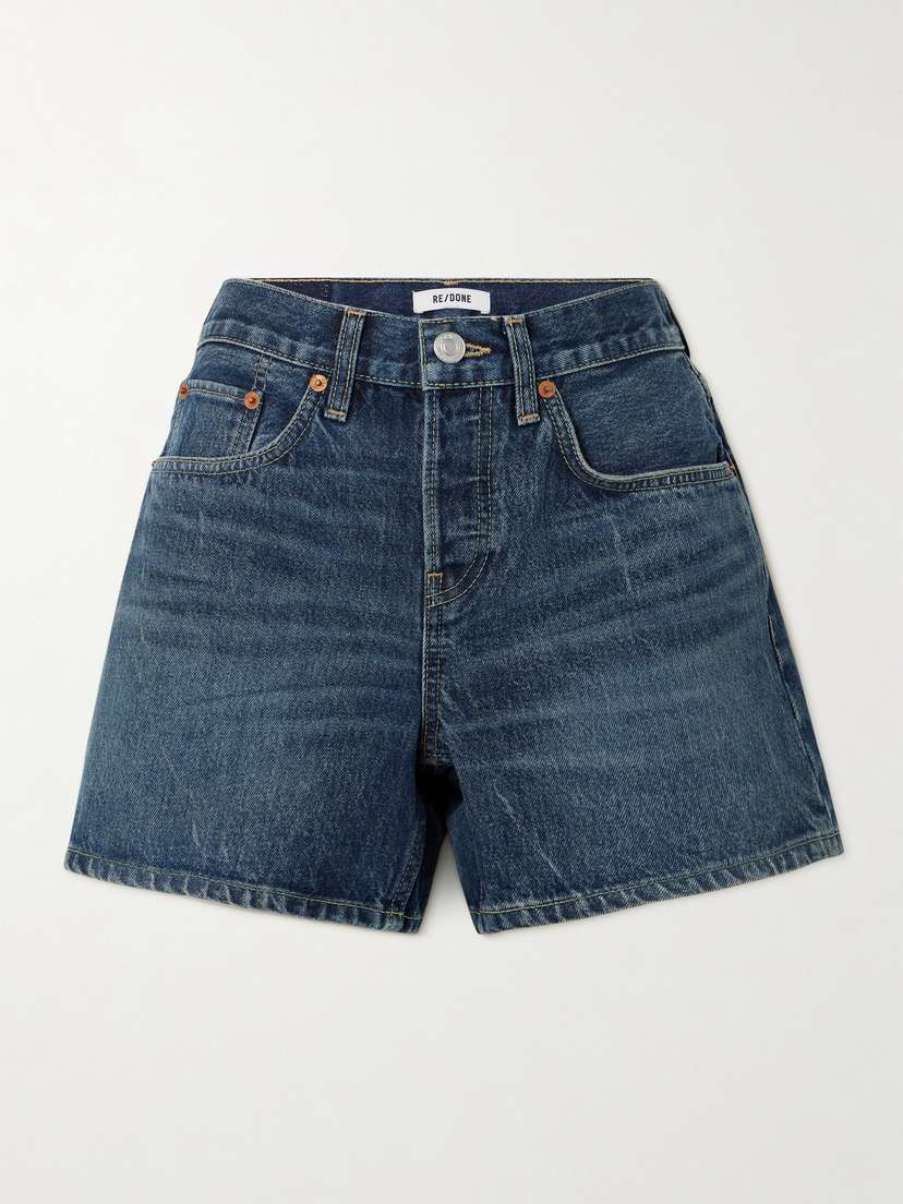 RE/DONE + Net Sustain Organic Denim Shorts
