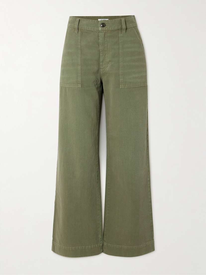 RE/DONE Baker High-rise Wide-leg Jeans