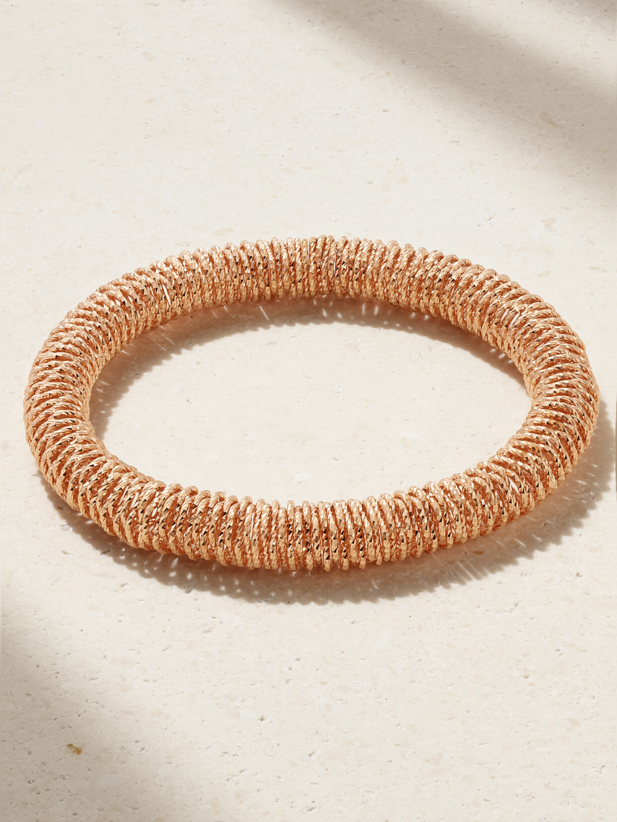 Carolina Bucci K.i.s.s. Small 18-karat Rose Gold Bracelet