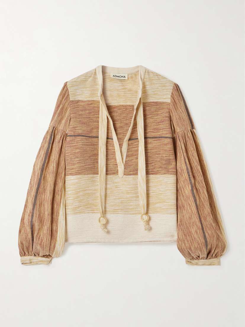 Admona + Net Sustain Aisha Jacquard Top