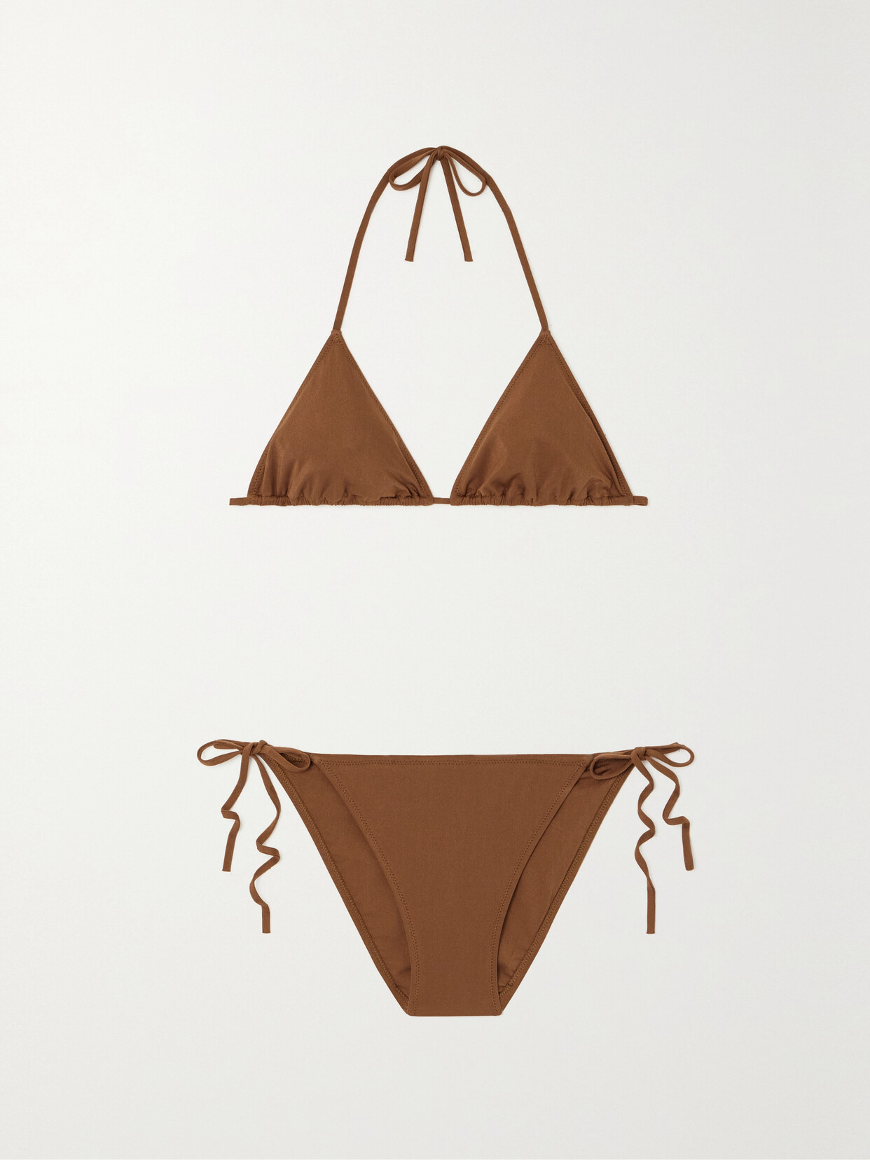 Lido - + Net Sustain Venti Triangle Bikini - Brown