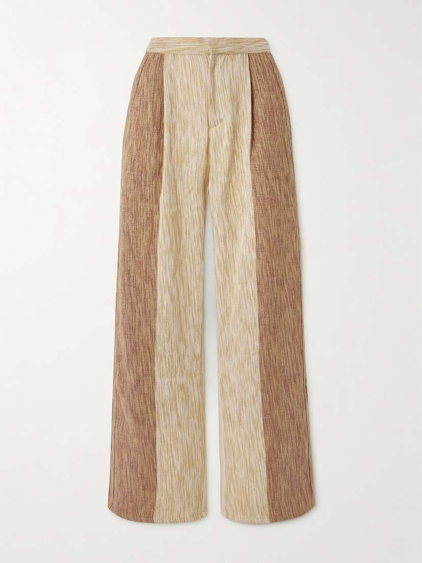 Admona + Net Sustain Nur Jacquard Straight-leg Pants