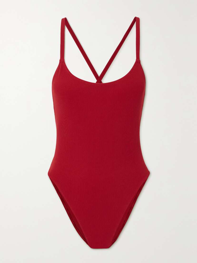 Lido + Net Sustain Uno Ribbed Swimsuit -  - x large