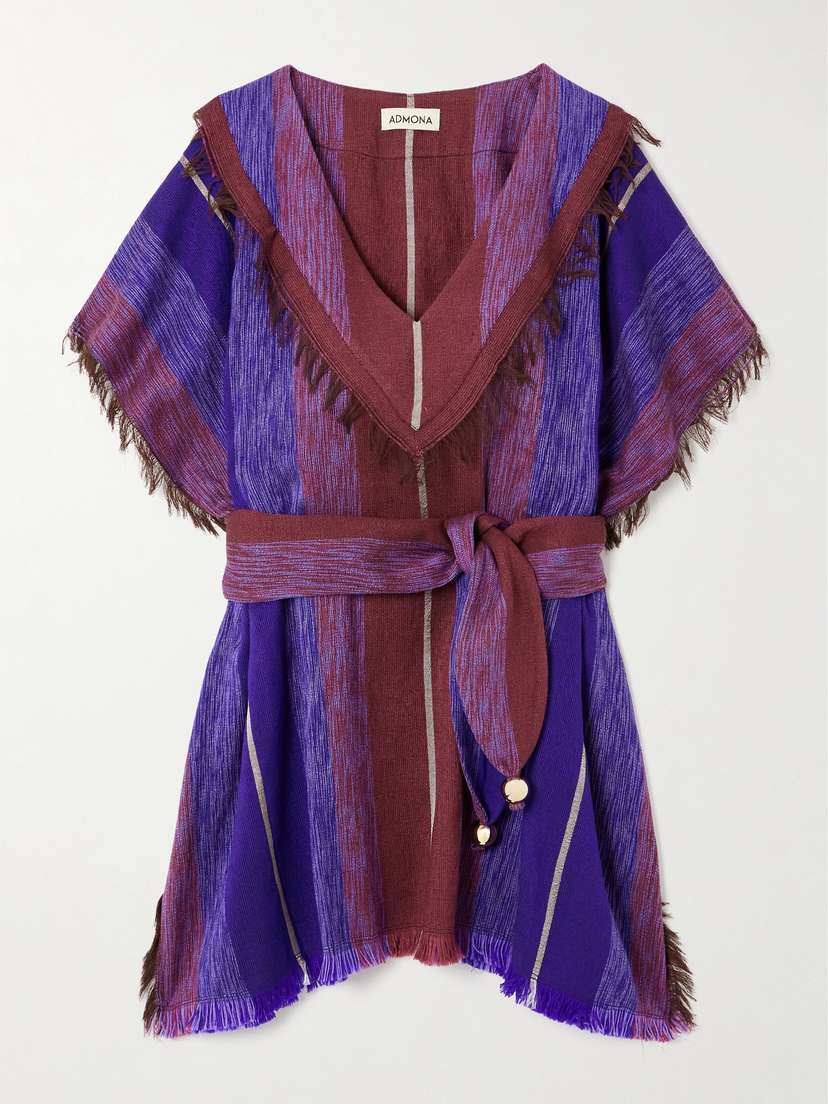Admona + Net Sustain Samir Belted Jacquard Kaftan