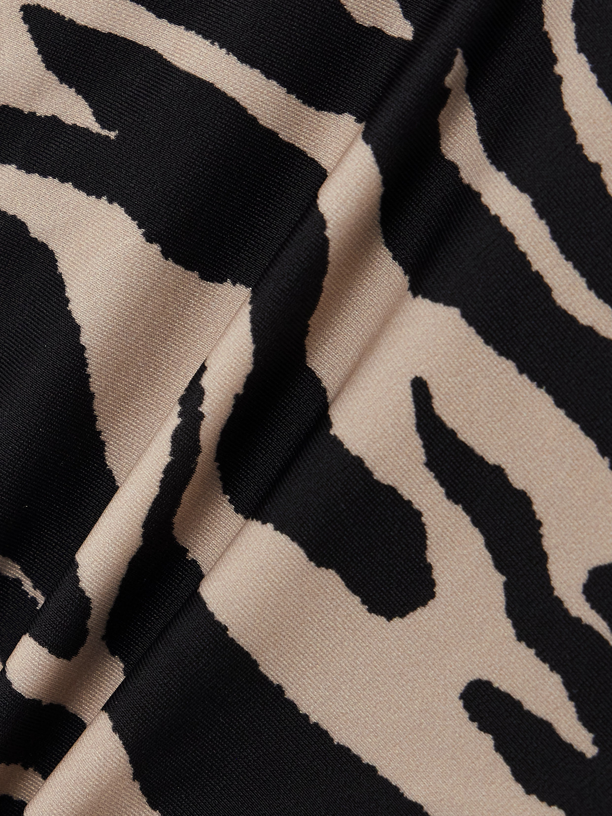 Attico Zebra-print Bikini In Multi