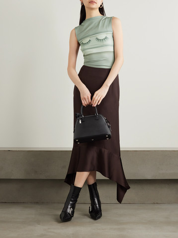 Acne Studios + Katerina Jebb printed stretch-jersey top