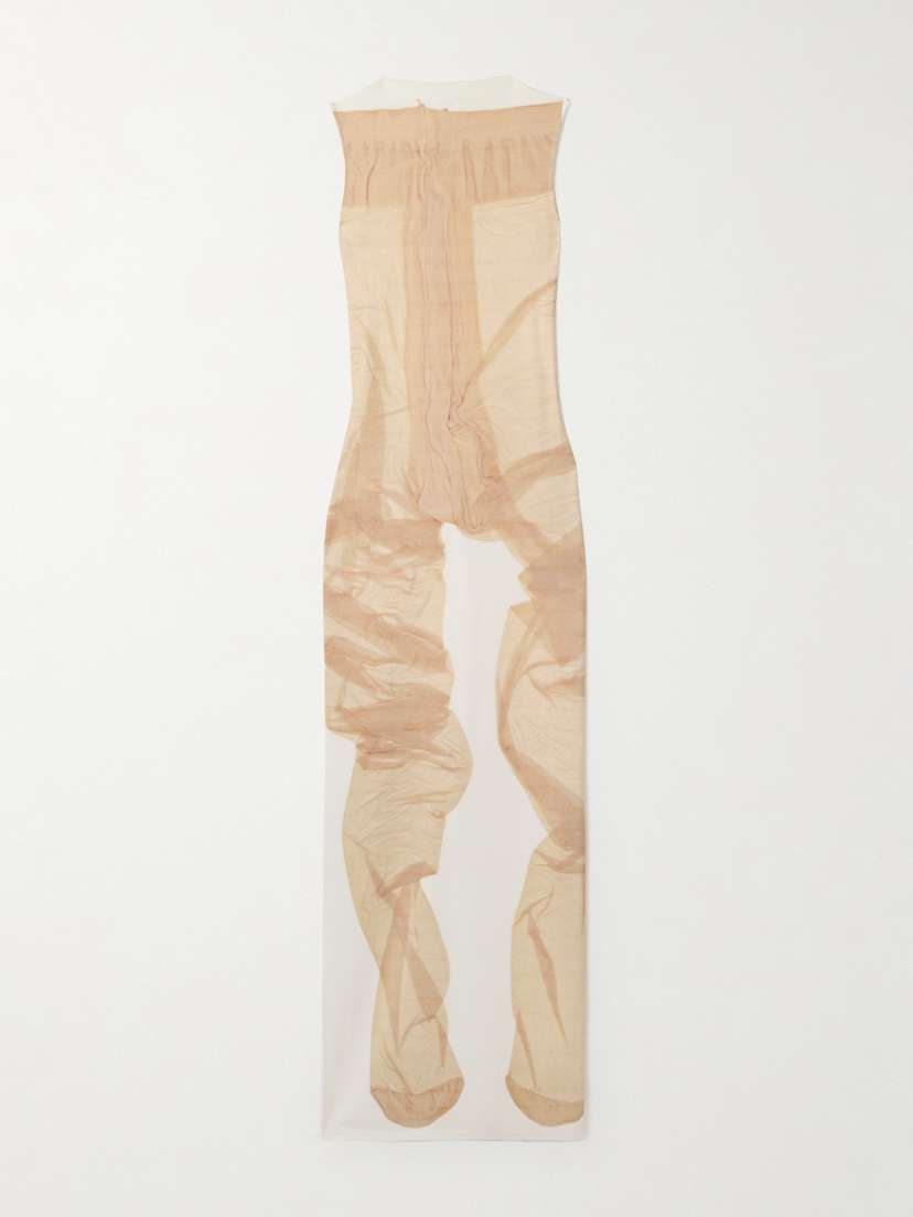 Acne Studios Printed Stretch-jersey Maxi Dress