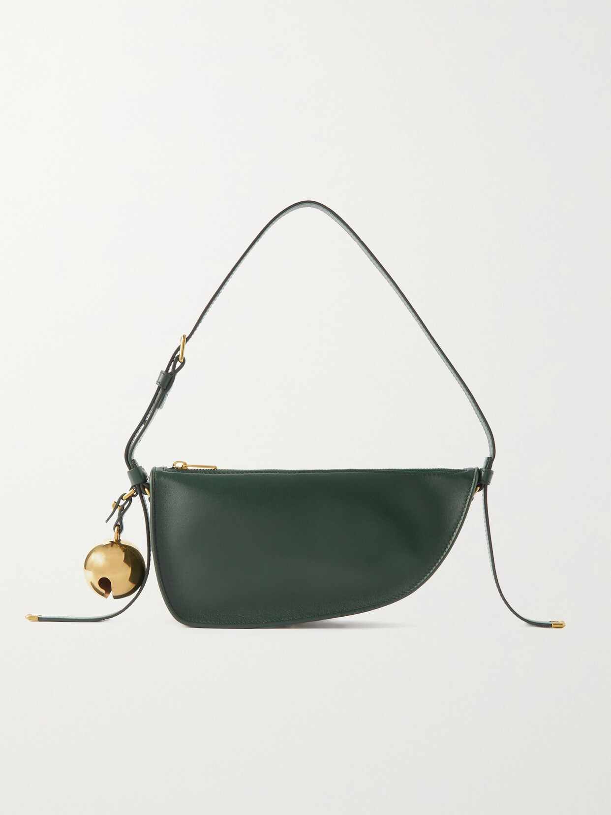 Burberry - Leather Shoulder Bag - Green